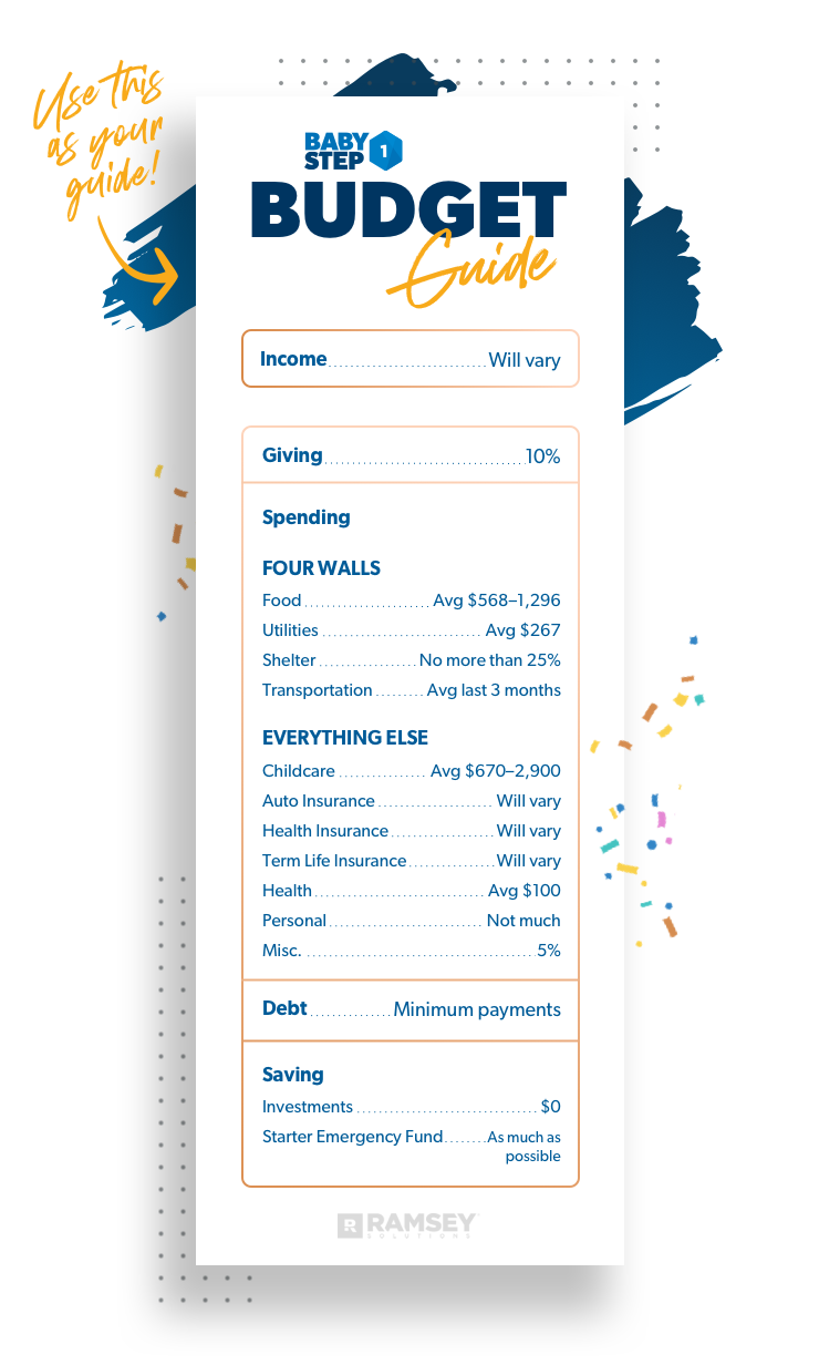 dave ramsey worksheet answers