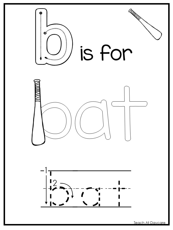 FREE Printable A-Z Letter Find Alphabet Letter Recognition Worksheets