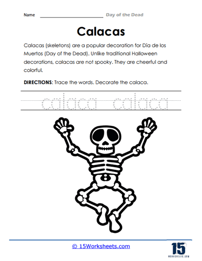 Day of the Dead Worksheets - 15 Worksheets Library