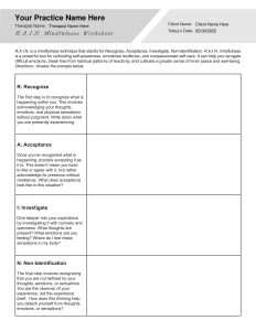 dbt mindfulness worksheet