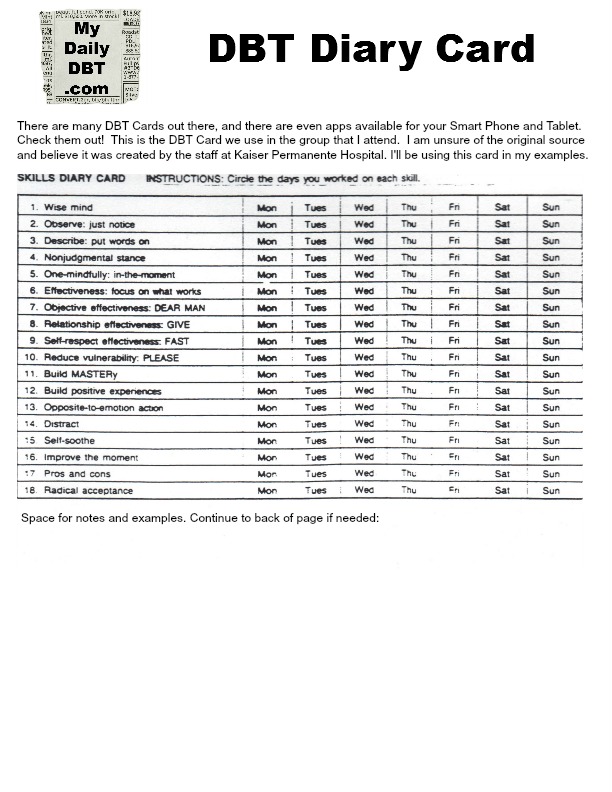 10 of the Best Sites for DBT Worksheets and Resources