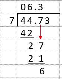 Division of Decimal Numbers Worksheets
