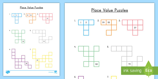 Place Value Puzzles | Missing Numbers |Maths | NZ Primary