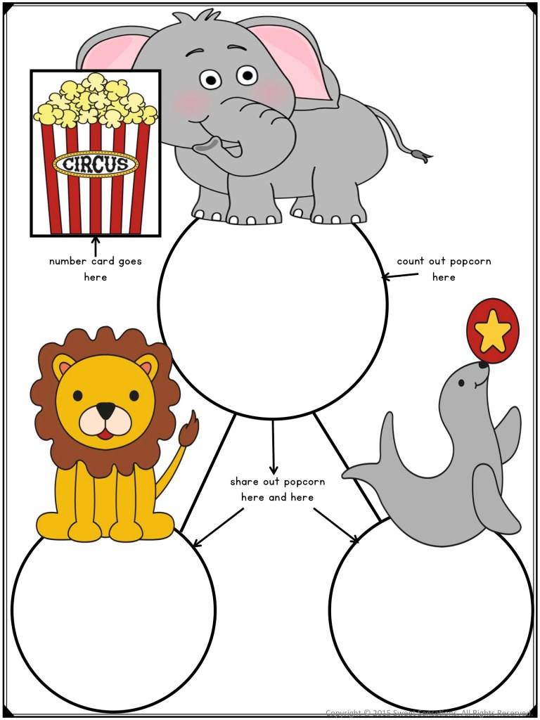 Teaching Composing and Decomposing Numbers to Kindergarten • Sweet ...