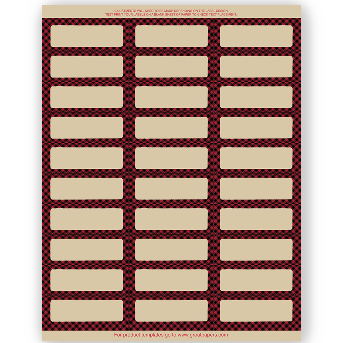 Free decorative printable address labels, Download Free decorative ...