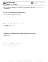 Free Deductive Reasoning Worksheets, Printables