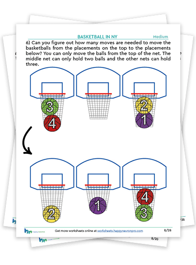 Deductive Reasoning Printables - HappyNeuronPro Worksheets