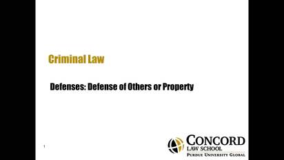 defense of others
