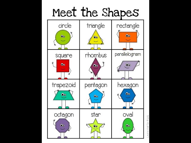 defining and non defining attributes of shapes worksheet