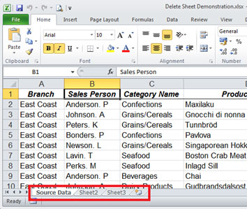 How to delete a worksheet quicker using keyboard shortcuts | Sage ...
