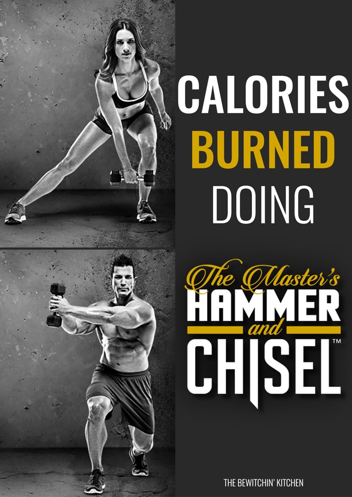 Calories Burned Doing Hammer and Chisel | The Bewitchin Kitchen