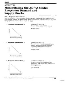 Economics Supply Demand Lesson Plans &  Worksheets