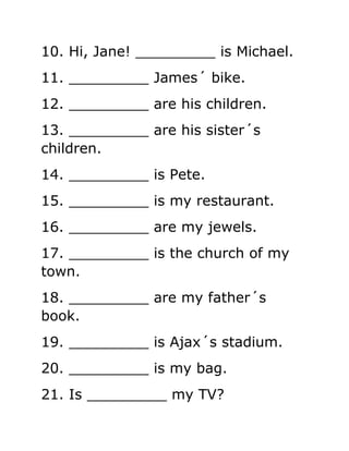 demonstrative pronouns worksheet pdf
