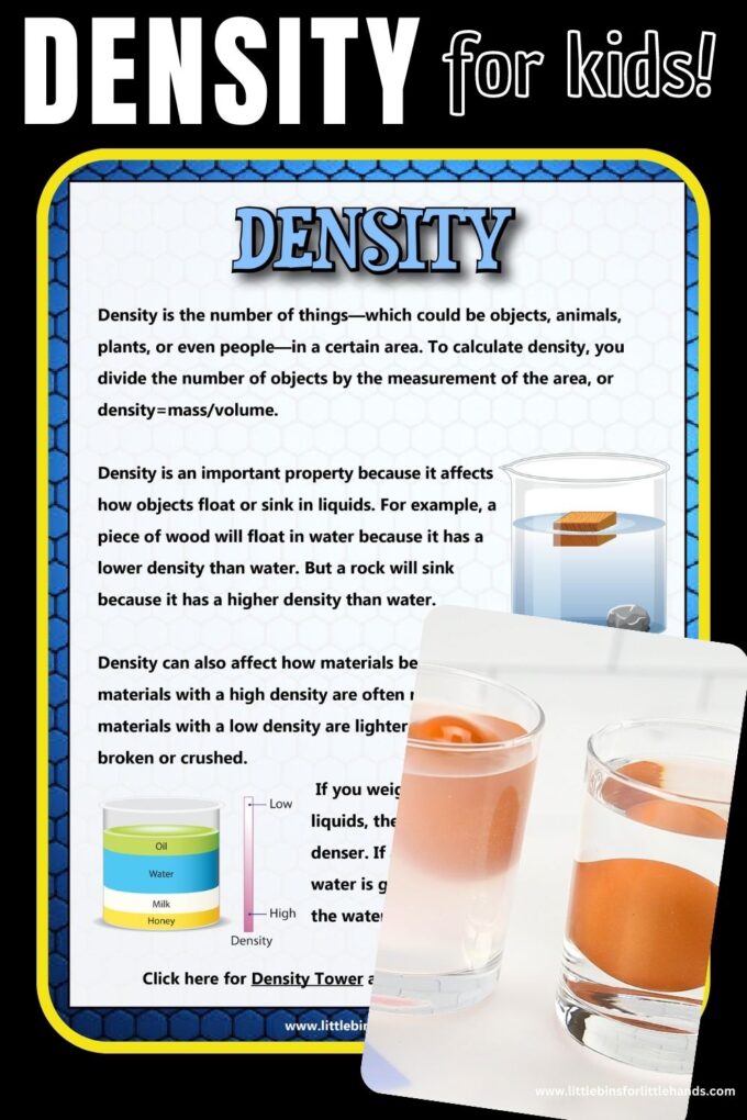 Salt Water Density Experiment Teach Starter Worksheets Library
