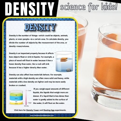 7 Colorful Density Experiments For Kids Little Bins for Little Hands
