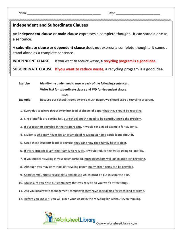 Independent Clause - Examples, Format, How to Use, Pdf