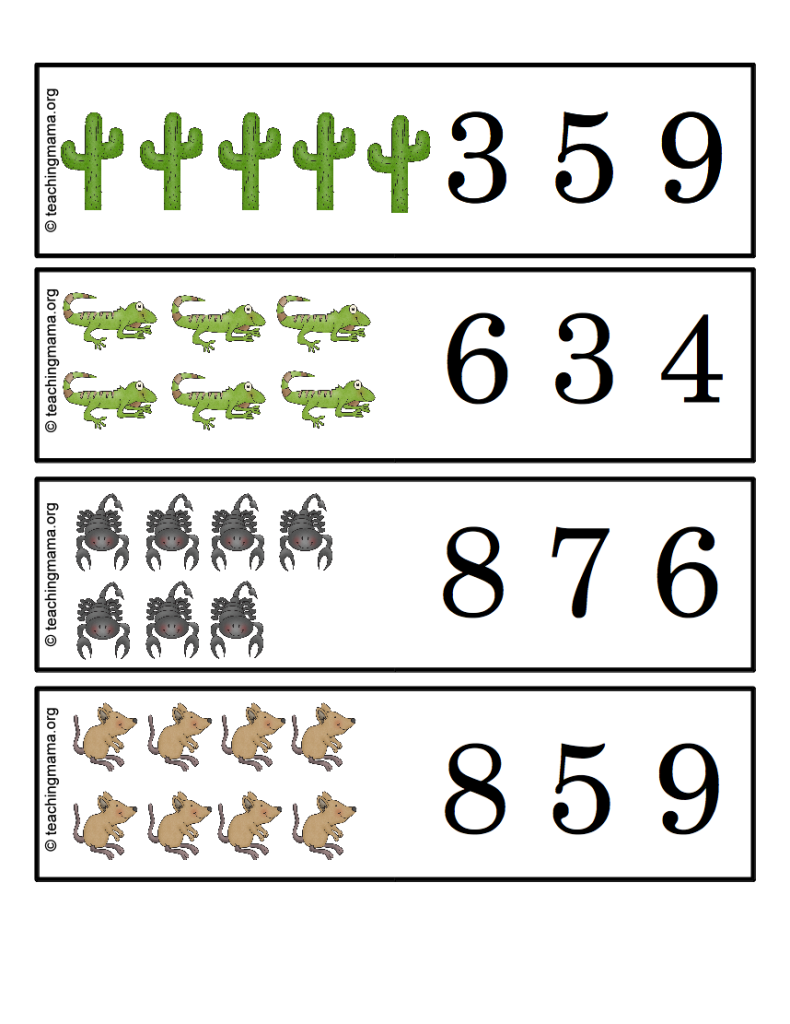 Desert Animal Printables - Teaching Mama