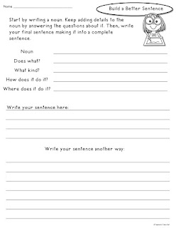 Building Better Sentences by Adding Details and a FREEBIE ...