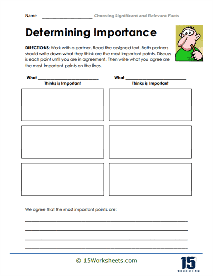 Choosing Facts Worksheets - 15 Worksheets Library