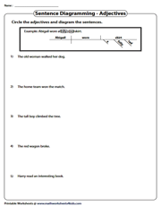 diagram sentences examples of worksheet
