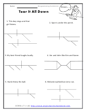 diagramming sentences worksheet 6th