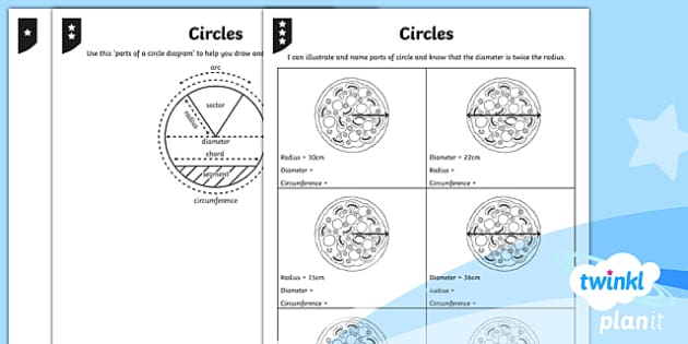 PlanIt Maths Y6 Properties of Shapes: Parts of Circles Home ...