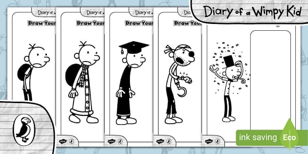 diary of a wimpy kid worksheet