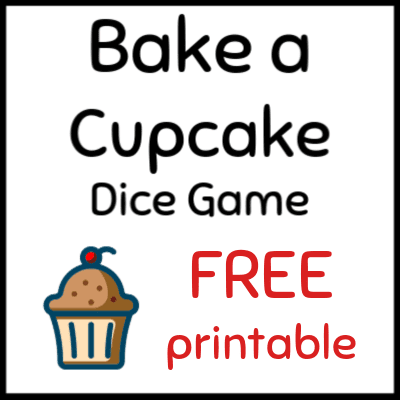 dice matching printable