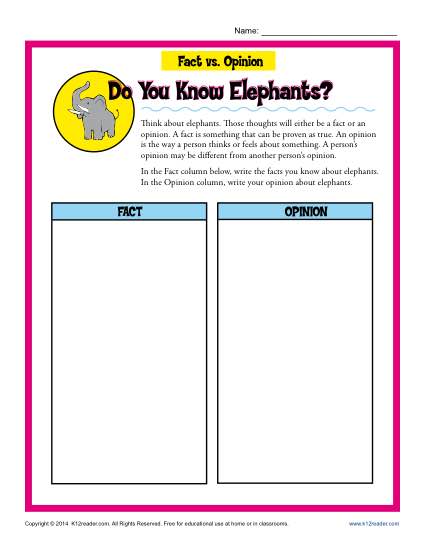 Did you Know... 4th Grade Science Worksheets, Answer keys and ...
