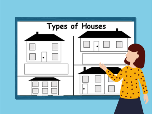 different types of homes worksheet