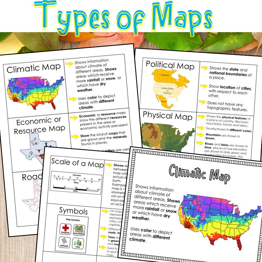 What Are The Different Types of Map? | PDF | Map | Longitude ...