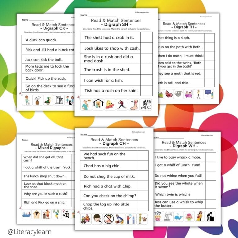 digraphs worksheet free printables