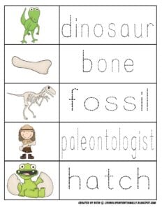? FREE Dinosaur Worksheets Preschool Printables