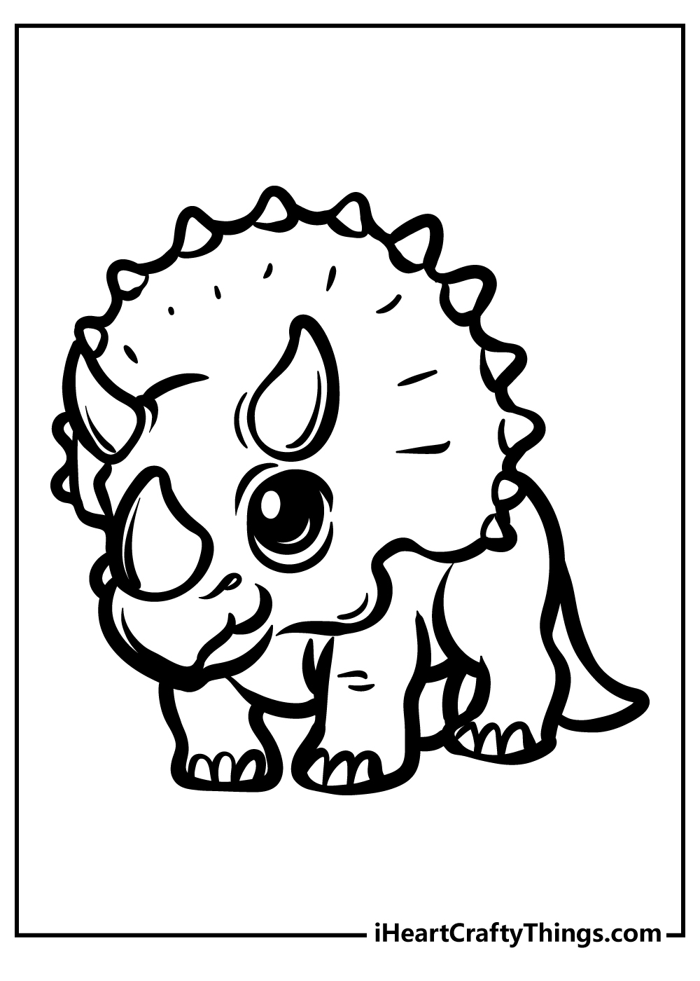 dinosaur coloring worksheet