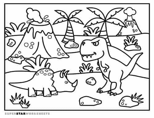 Dinosaur Template -Worksheets Library