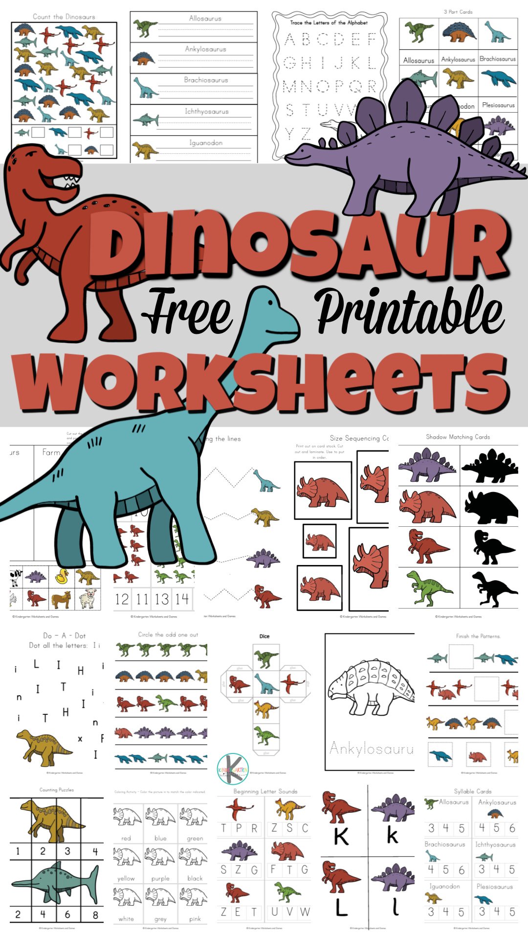 ? Free Printables Dinosaur Worksheets