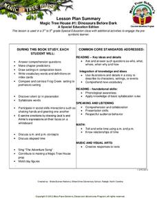 Dinosaurs Before Dark Word Search - WordMint