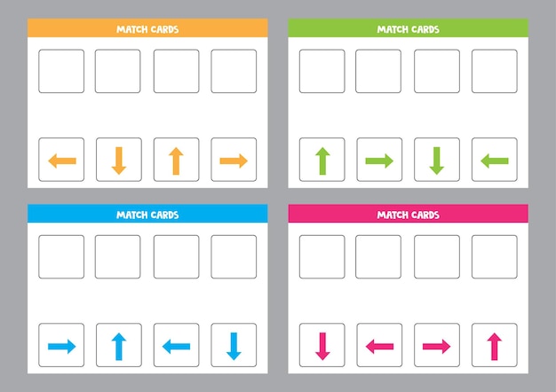 Premium Vector | Set of templates to make worksheet for kids ...