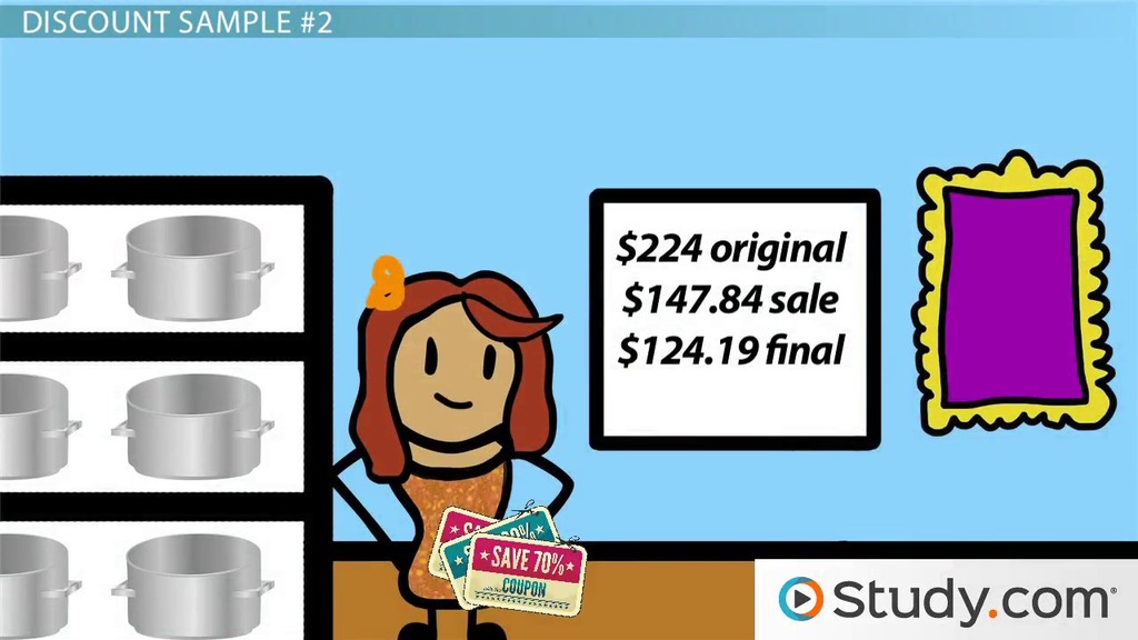 discount and tax worksheet