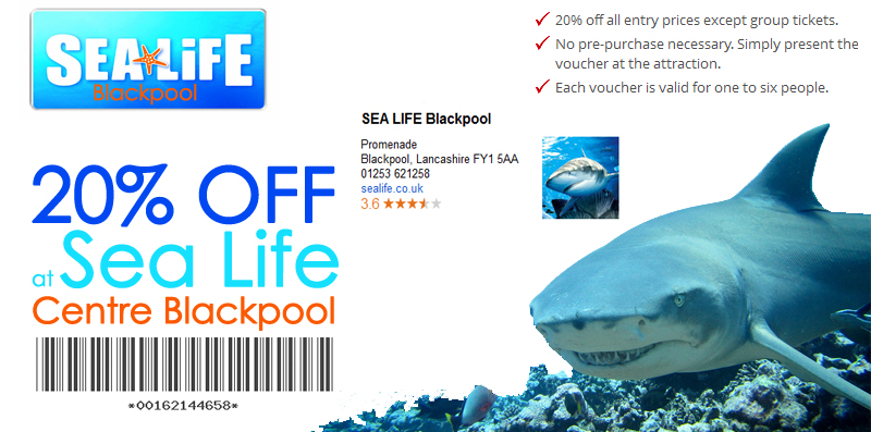 discount vouchers blackpool