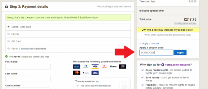 Hotels.com discount 15% | MaxiCoupon
