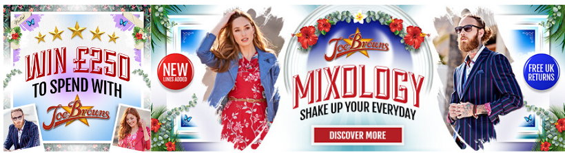 discount vouchers joe browns clothing
