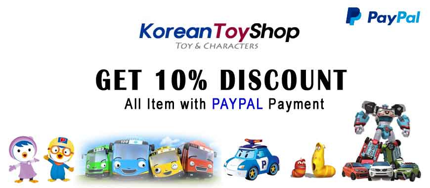 Paypal Promotion on KoreanToyShop.com