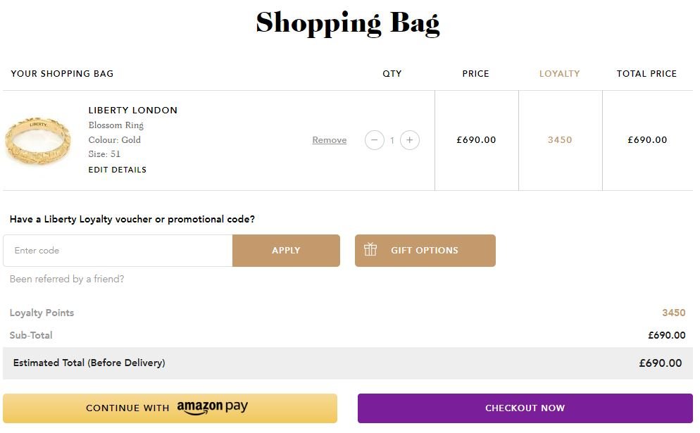 Liberty London Discount Code - 15% Off in August 2024