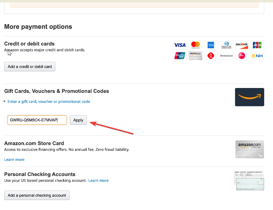 Redeem your Amazon Promotional Code - CarLock