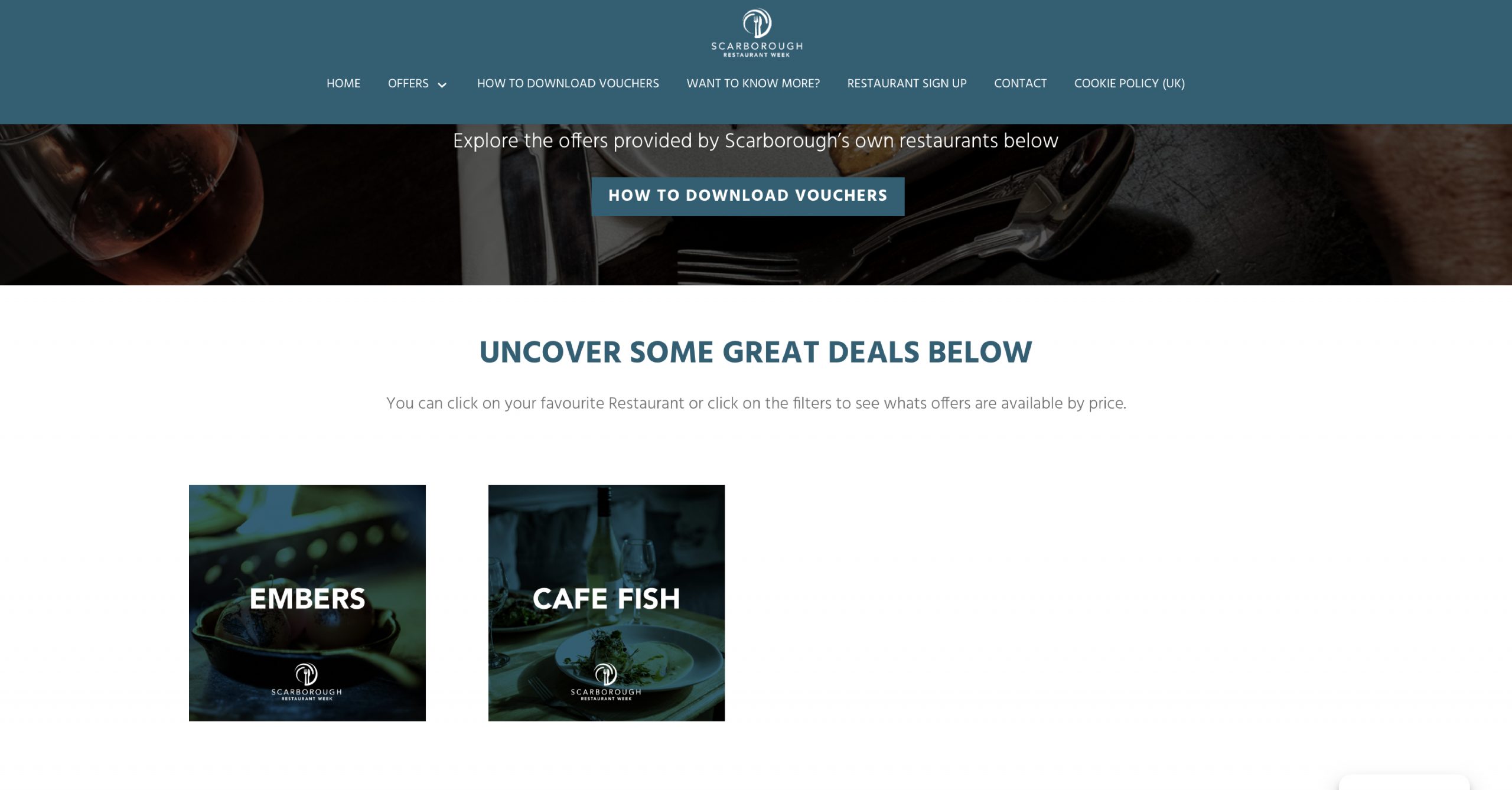 How to download vouchers | Scarborough Restaurant Week
