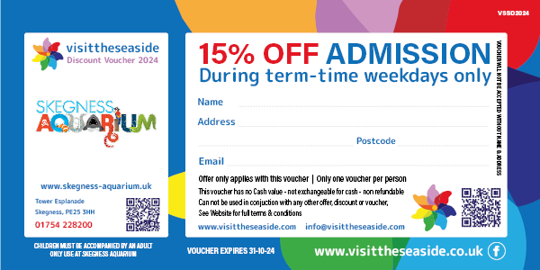 Skegness Aquarium - 15% Off Admission - Visit the Seaside