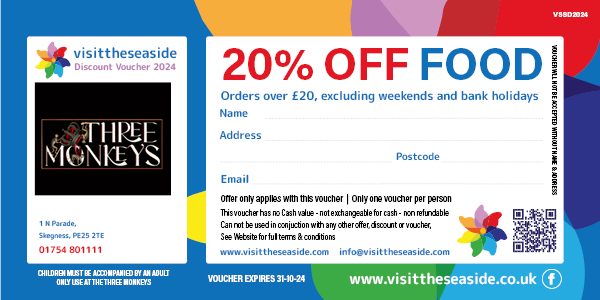 discount vouchers skegness