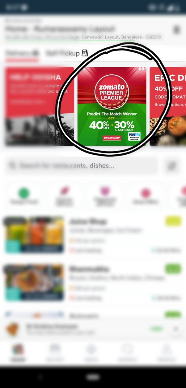 discount vouchers zomato