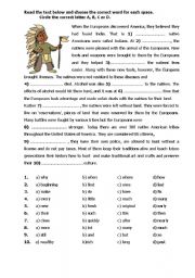 discovery of america worksheet